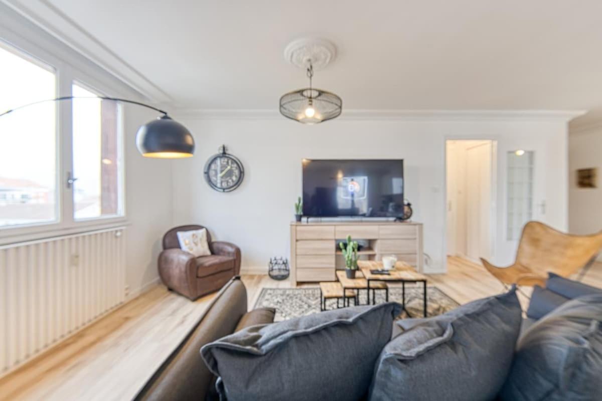 Magnificent Apartment, 4 Bedrooms, Fiber Wifi 그르노블 외부 사진