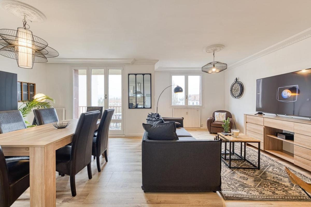 Magnificent Apartment, 4 Bedrooms, Fiber Wifi 그르노블 외부 사진