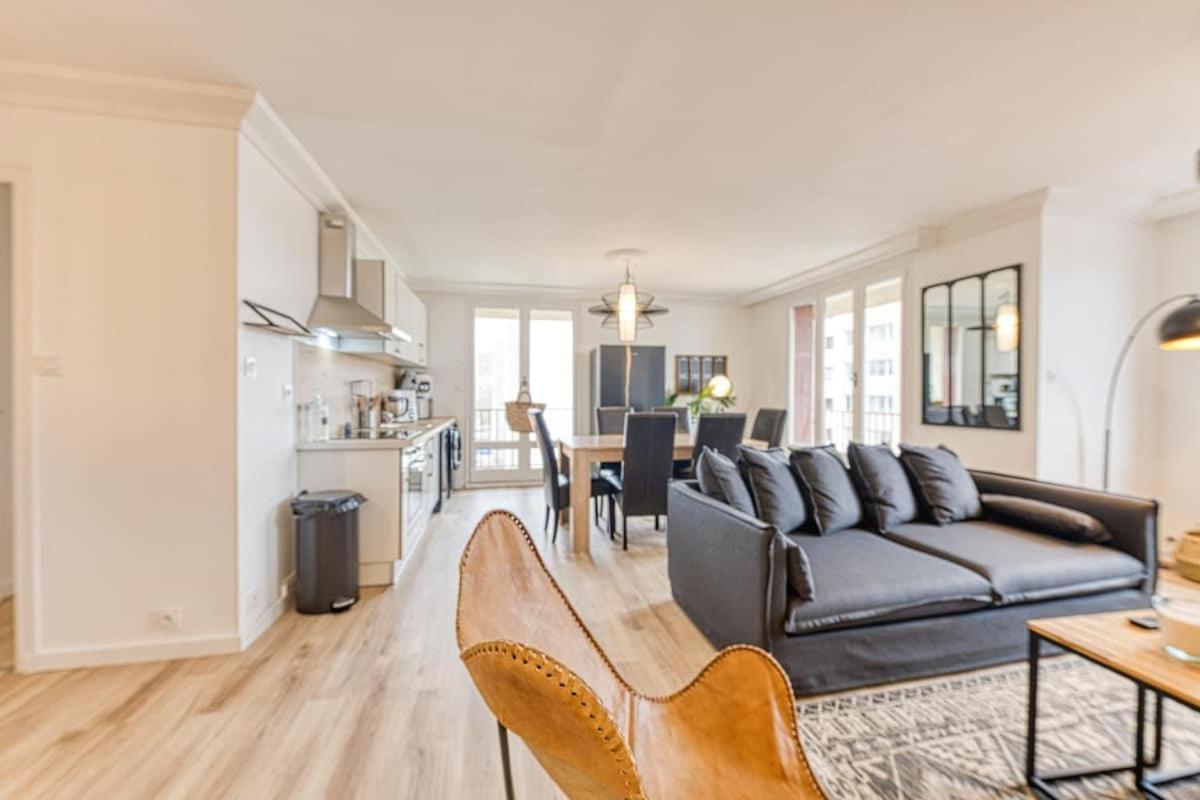 Magnificent Apartment, 4 Bedrooms, Fiber Wifi 그르노블 외부 사진