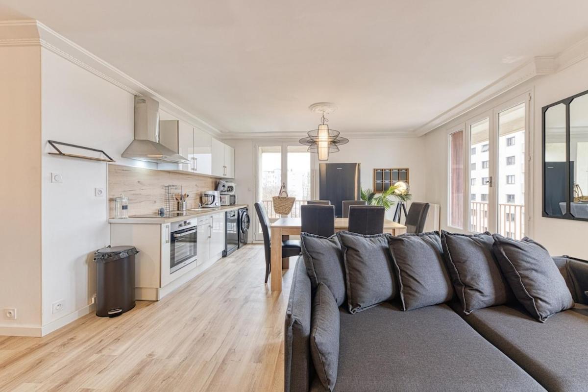 Magnificent Apartment, 4 Bedrooms, Fiber Wifi 그르노블 외부 사진