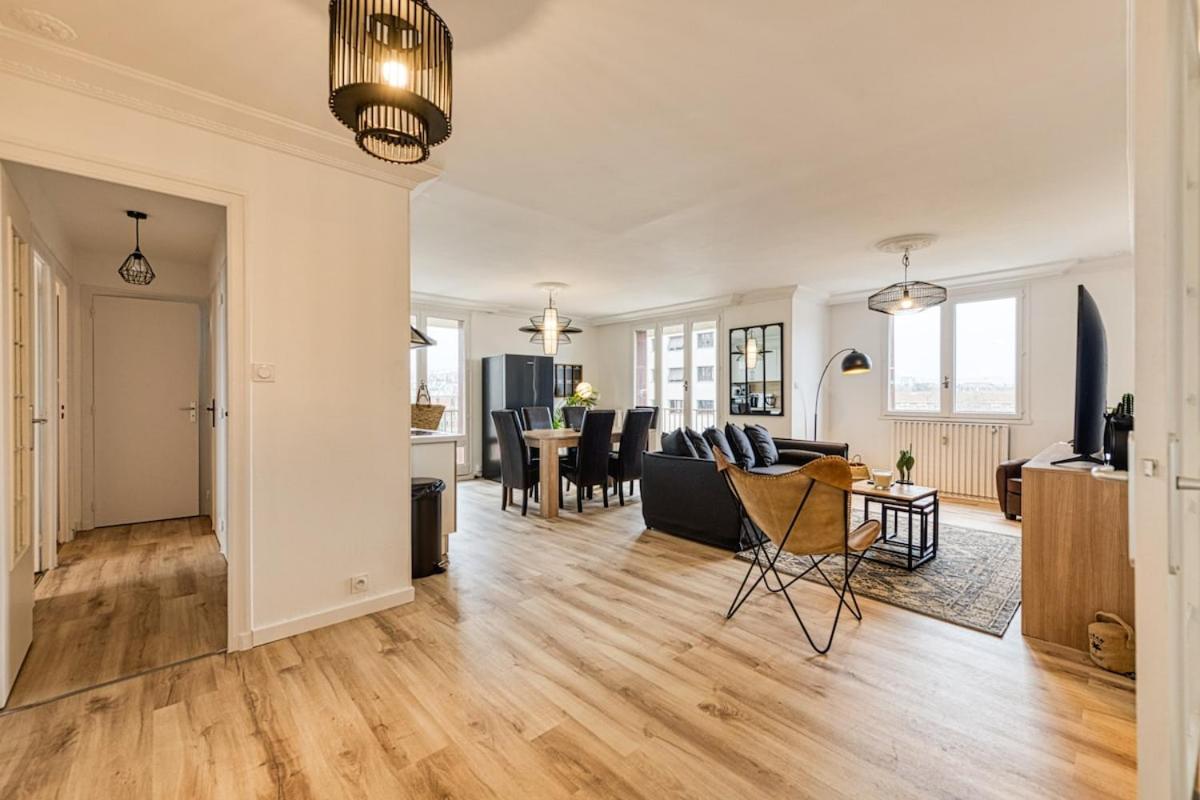 Magnificent Apartment, 4 Bedrooms, Fiber Wifi 그르노블 외부 사진