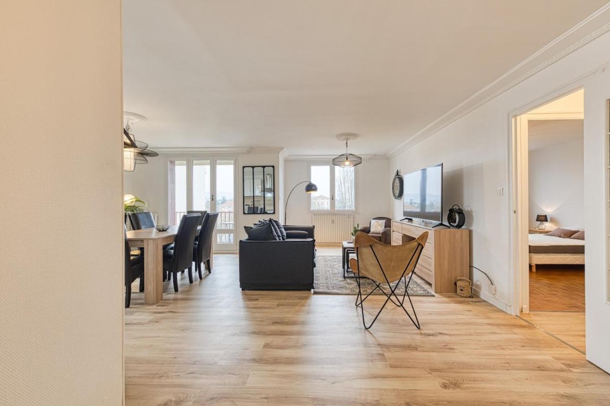 Magnificent Apartment, 4 Bedrooms, Fiber Wifi 그르노블 외부 사진